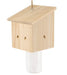 Durable Outdoor Carpenter Bee Trap – Pine Wood, Eco - Friendly, Hanging or Mounting, Multiple Styles - BBT7 - Pentroof - 3