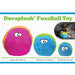 Duraplush FuzzBall Dog Toys - CD2AB - Small - Green - 1 ct - 3
