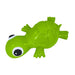 Ecolast Rubber Floating Hippo / Turtle Dog Toys, 1 ct - CD2BS - Turtle - Small - Green - 7