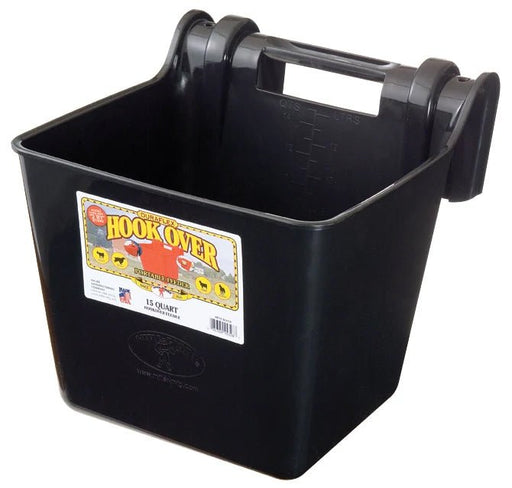 Economy Hook Over Feeder, 15 qt - M31BA - Black - 15qt - 1