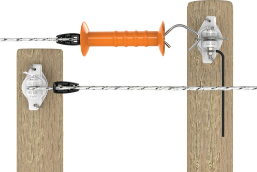 Electric Bungy Gate – Pre - Assembled Stretchable Livestock Gate with Stainless Steel Strands and High - Visibility Handle - XI3A - 1