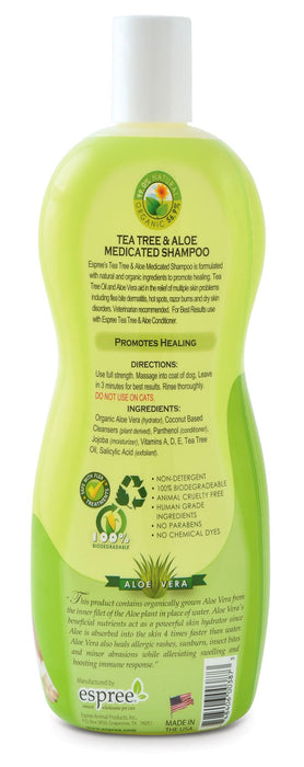 Espree Tea Tree & Aloe Medicated Shampoo - Jeffers - Animal & Pet Supplies > Pet Grooming