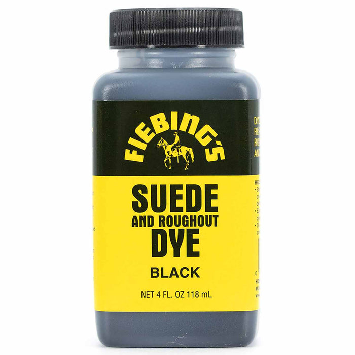 Suede and Roughout Dye 4 oz Color Black