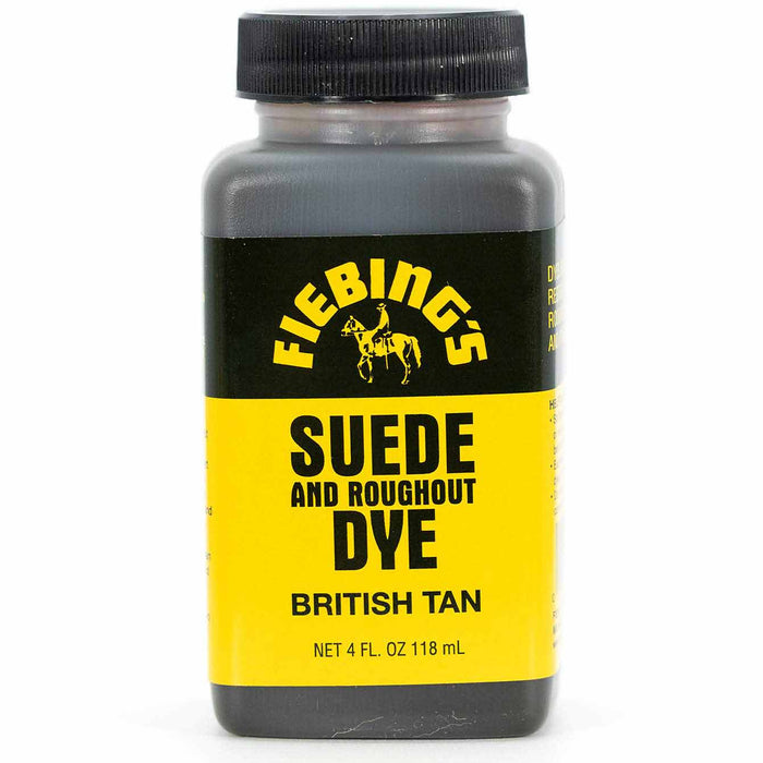 Suede and Roughout Dye 4 oz Color British Tan