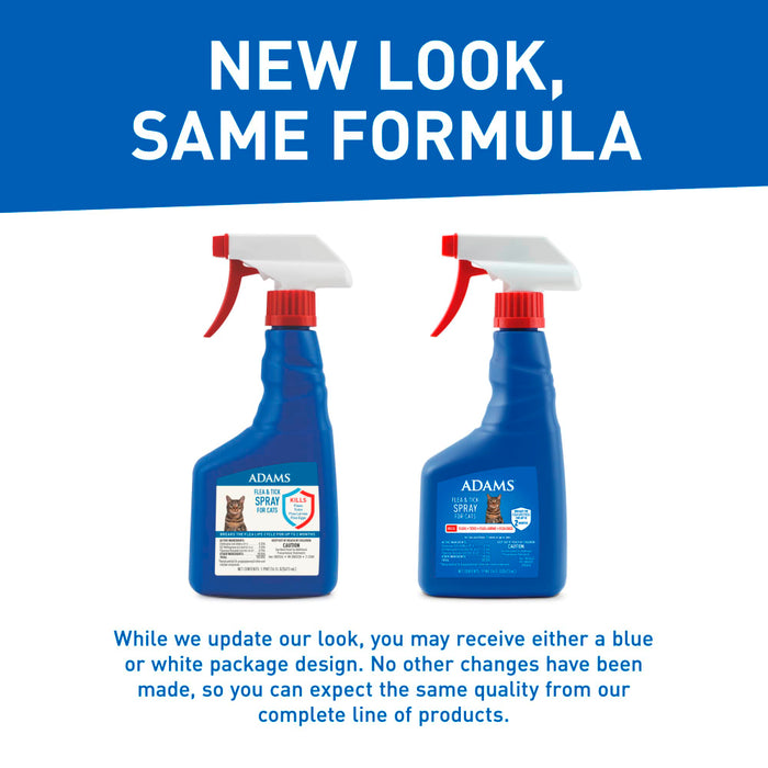 ADAMS Flea & Tick Spray For Cats, 16 oz