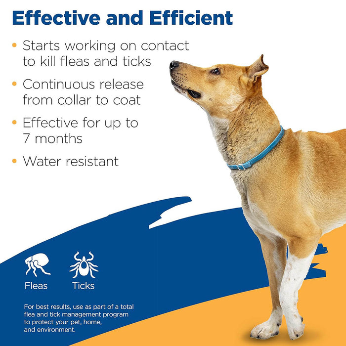Zodiac Flea & Tick Collar for Dogs - 7 Months of Protection