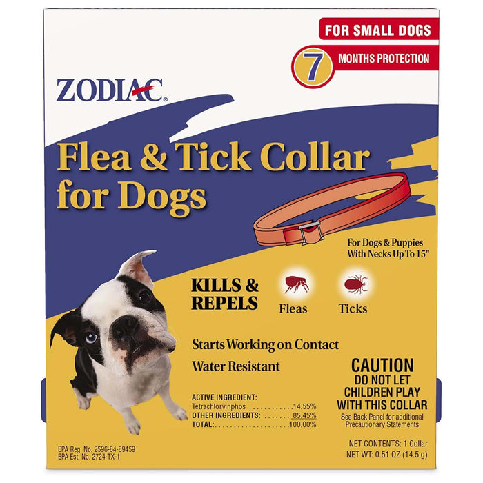 Zodiac Flea & Tick Collar for Dogs - 7 Months of Protection