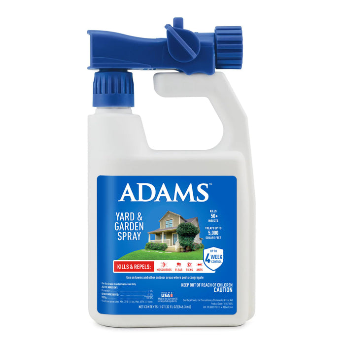 ADAMS Yard & Garden Spray for Flea & Tick (Up to 5,000 Square Feet) 32 Fl oz