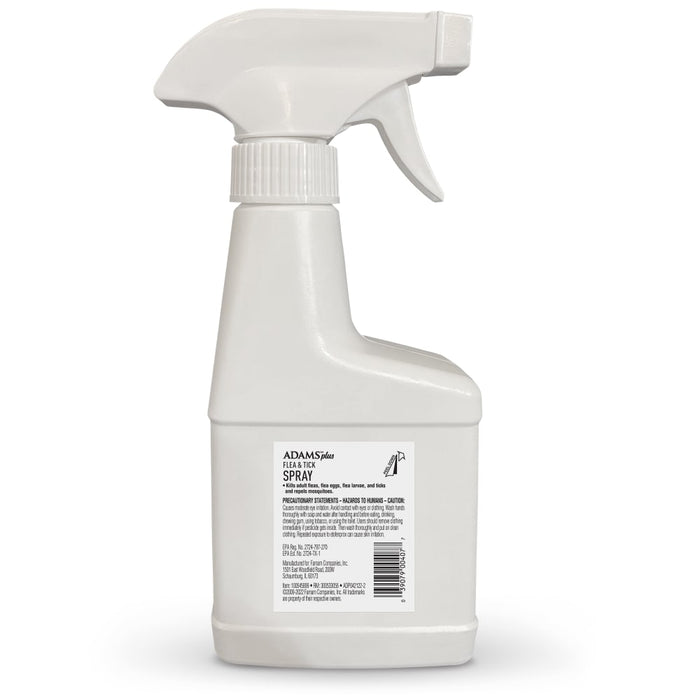 Adams Plus Flea & Tick Spray for Dogs & Cats