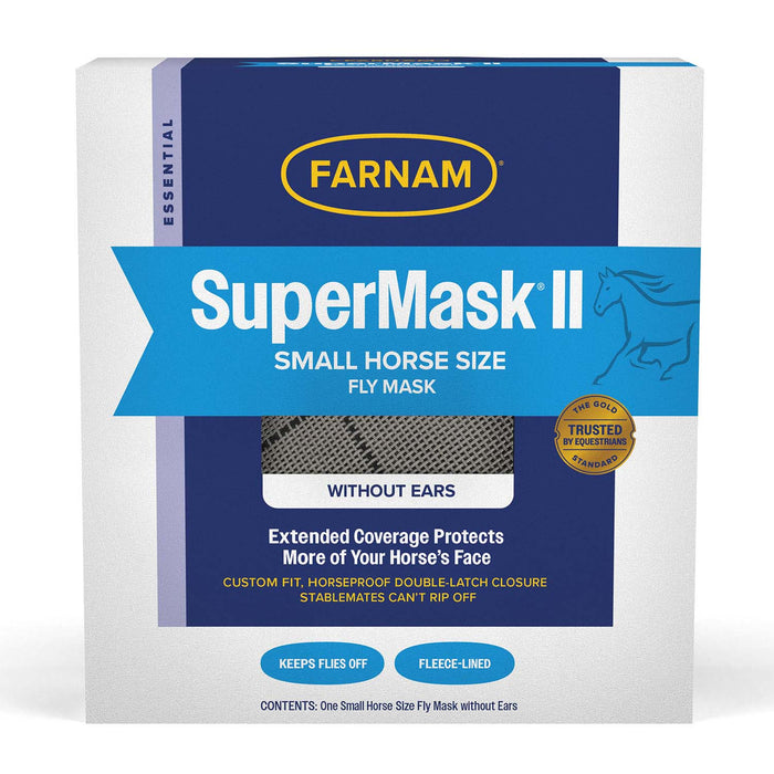 Farnam SuperMask II Horse Fly Mask without Ears - FACO - Arabian - 12