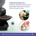 Feeding Friend Automatic Pet Feeder – Timed Portion Control Food & Water Dispenser for Cats and Dogs - Jeffers - Animal & Pet Supplies > Pet Bowls, Feeders & Waterers