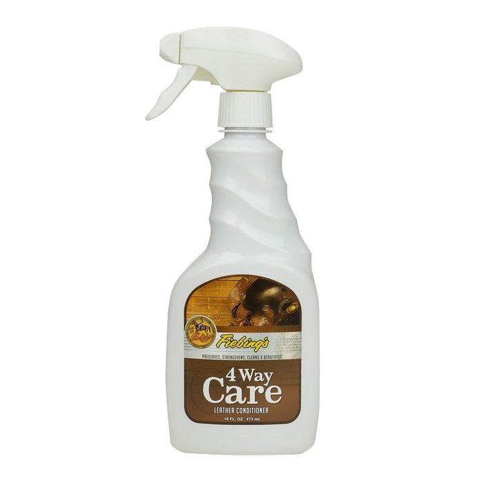 Fiebing's 4 - Way Care Leather Conditioner - Preserves, Strengthens, Cleans & Beatifies - F1UC - Spray Bottle - 16 oz - 2