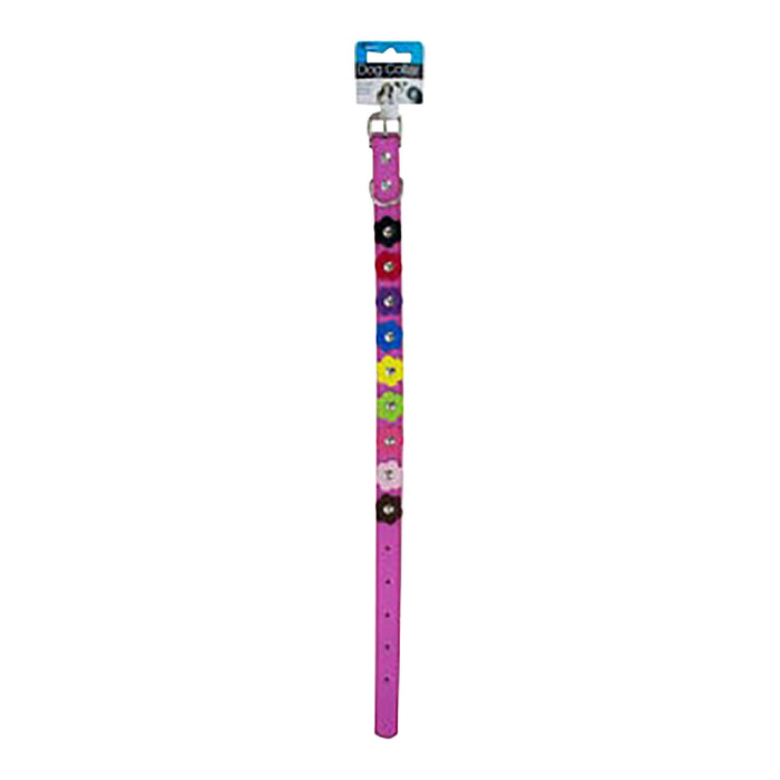 Flower Dog Collar, 14.5"L - KL218 - Assorted - 14.5" - 1