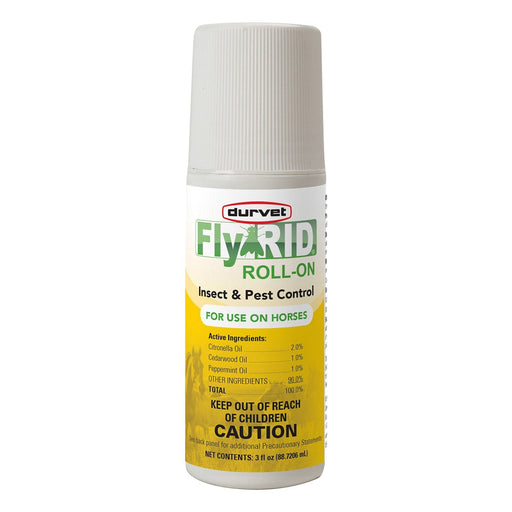 FlyRid Roll-on Insect and Pest Control for Horses - 7VXW - 3 oz - 1