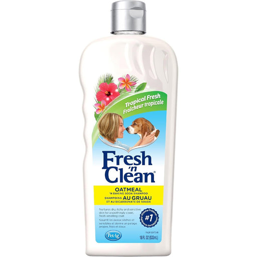 Fresh 'n Clean Oatmeal 'n Baking Soda Dog Shampoo - L3A2 - 18 oz - 1