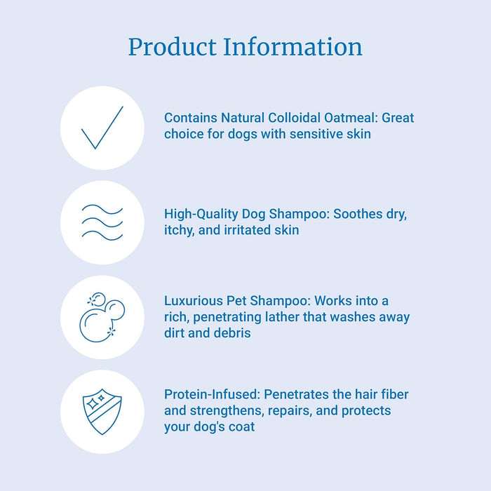 Fresh 'n Clean Oatmeal 'n Baking Soda Dog Shampoo - L3A2 - 18 oz - 2