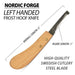 Frost Hoof Knife, Left Hand, 8"L - N4K2 - 3