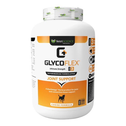 Glyco Flex Stage 3 Joint Support for Dogs, 120 Chewable Tablets - 015VS-9547-12 - Stage 3 - 120 Chewable Tablets - 1