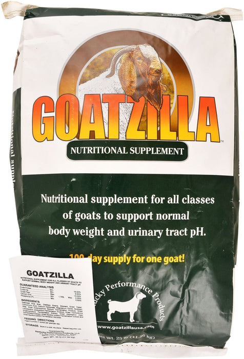 Goatzilla Nutritional Supplement for Goats, 25 lb bag - KPPG1 - 25 lbs - 100 Day Supply - 1