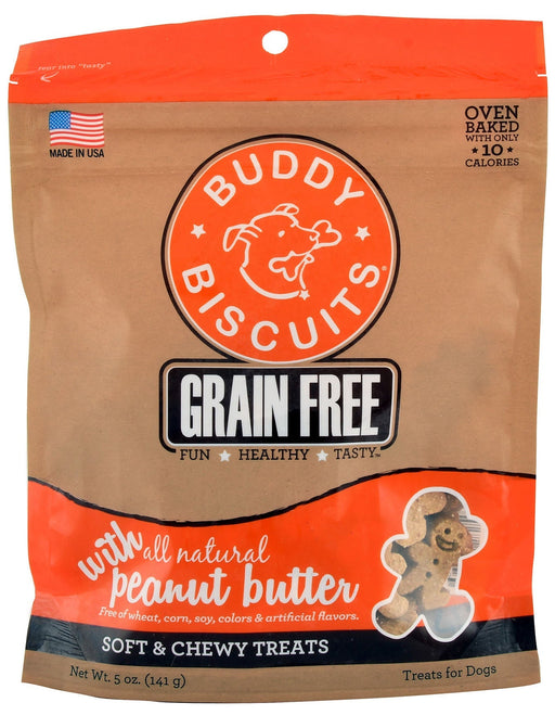 Grain Free Buddy Biscuits, Soft and Chewy Treats, 5 oz - 7CAG - Chicken - 7