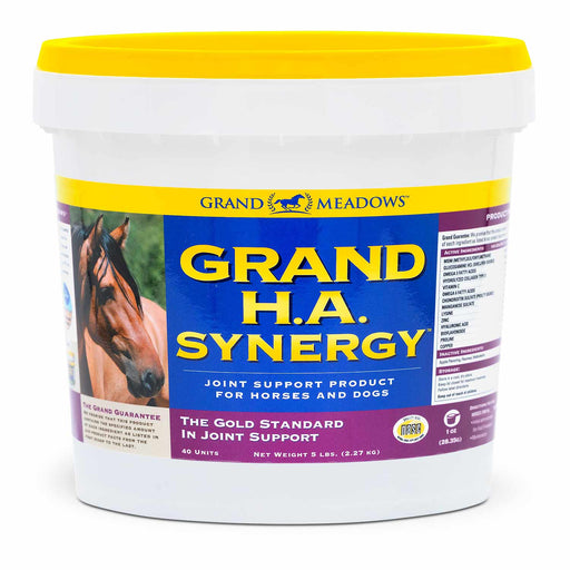 Grand H.A. Synergy Advanced Joint Supplement for Horses & Dogs - 2CF2 - 5 lb - 1