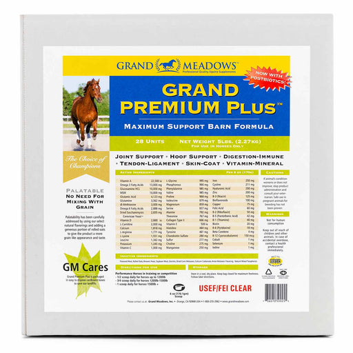 Grand Premium Plus All - in - One Supplement for Horses - 2CD6 - 5 lb - 1