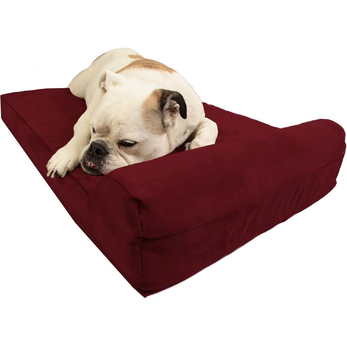 4 Headrest Bed Color Burgandy