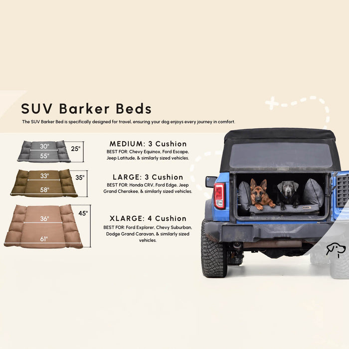 3 SUV Bed Color Charcoal