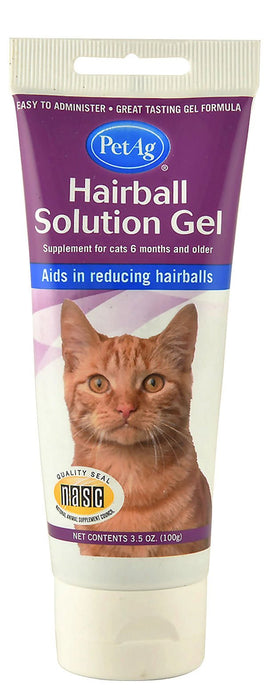 Hairball Solution Gel for Cats - Jeffers - Cat Supplies > Cat Supplies