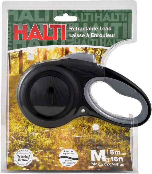 Halti Black & Gray Retractable Lead - TCABZ - Medium - 3