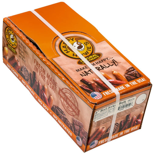 Happy Howie's Beef Jerky Strips - HH1A1 - 6" - 80 count - 2
