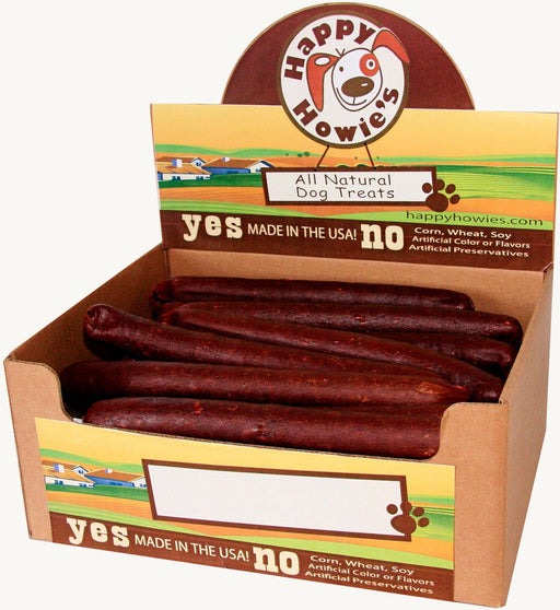 Happy Howie's Jumbo Sausages (11" - 12") - HH1J5 - Beef - Case of 36 - 1
