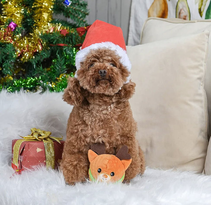 Happy Woofmas Super Ball - Jeffers - Dog Supplies > Dog Toys