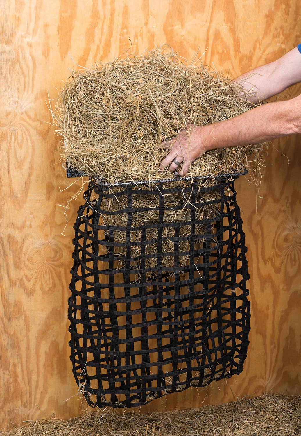Hay Hoop With Web Net — Lambert Vet Supplies