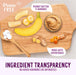 Health Extension Grain - Free Oven Baked Dog Treats, 6 oz - HE2AM - 6 oz - Vegetarian - Peanut Butter & Banana - 14