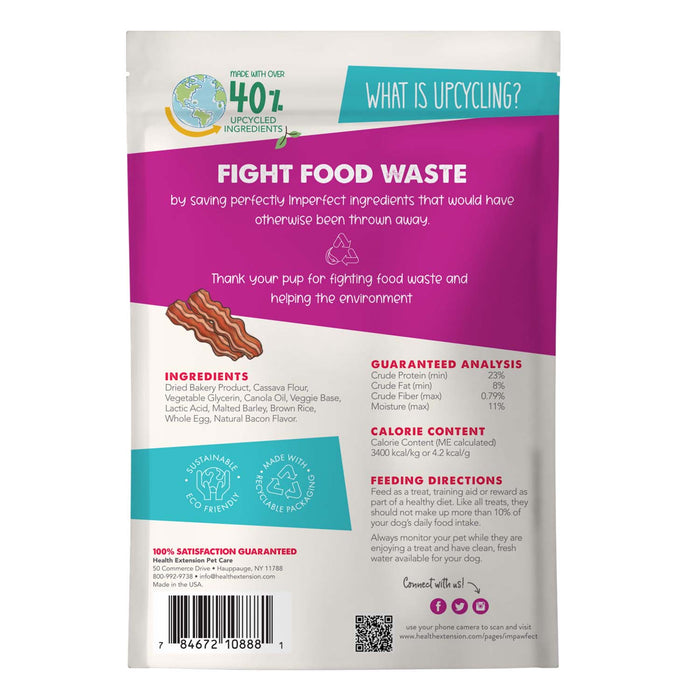 Health Extension Impawfect Bacon Recipe Training Treats for Dogs and Puppies, 4 oz - HE2AP - 4 oz - Bacon - 2