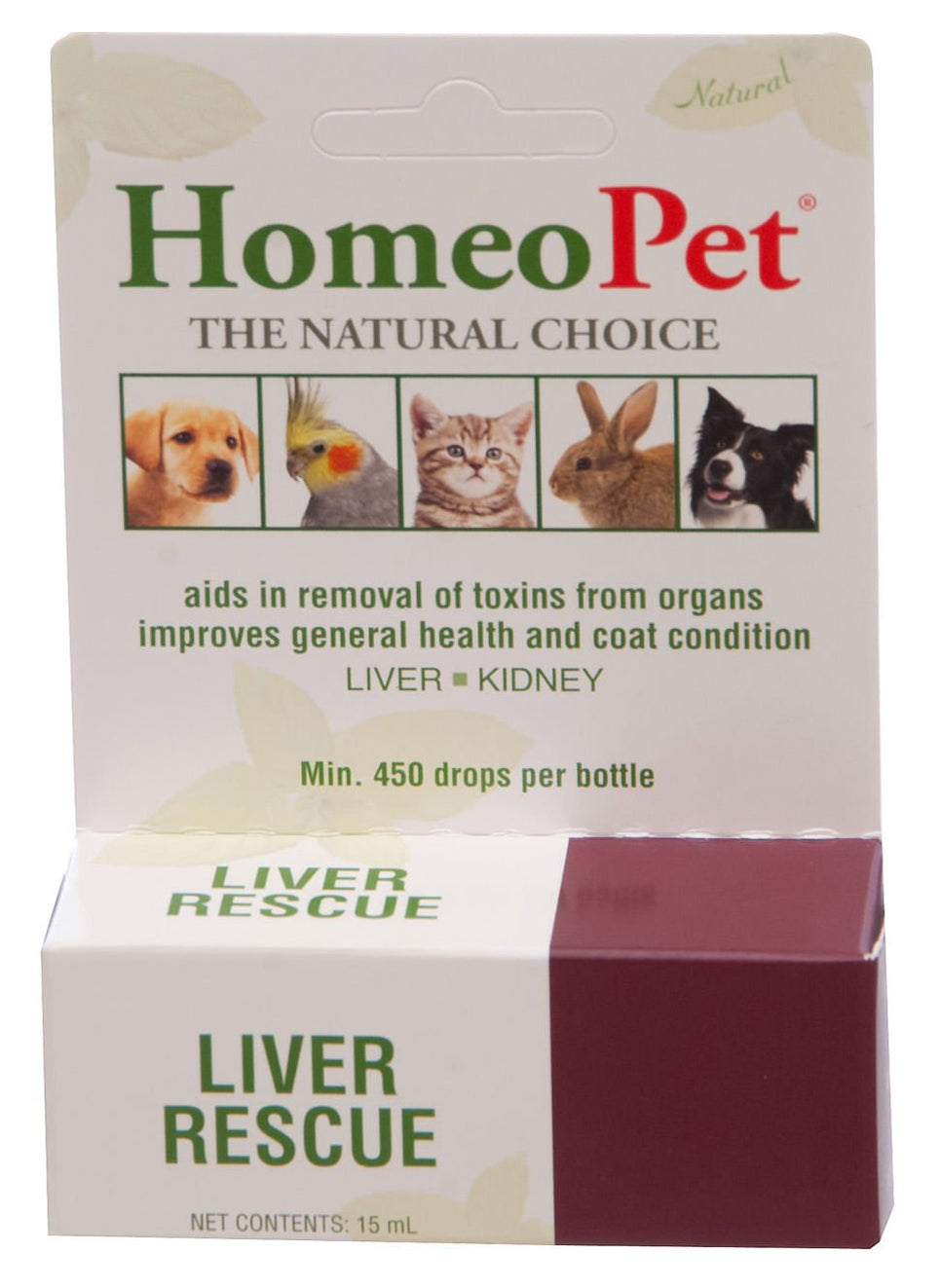 HomeoPet Liver Rescue for Pets, 15 mL — Lambert Vet Supplies