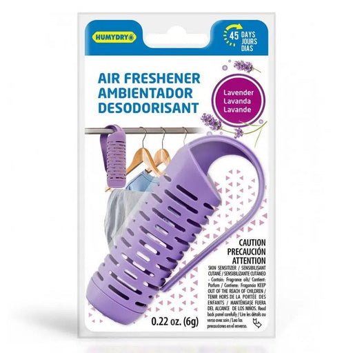 Humydry CLIP Fridge Fresh Odor Absorber – Unscented Charcoal or Lavender Refrigerator Deodorizer, Lasts 3 Months - DR2Q - Lavender - 1 ct - 6