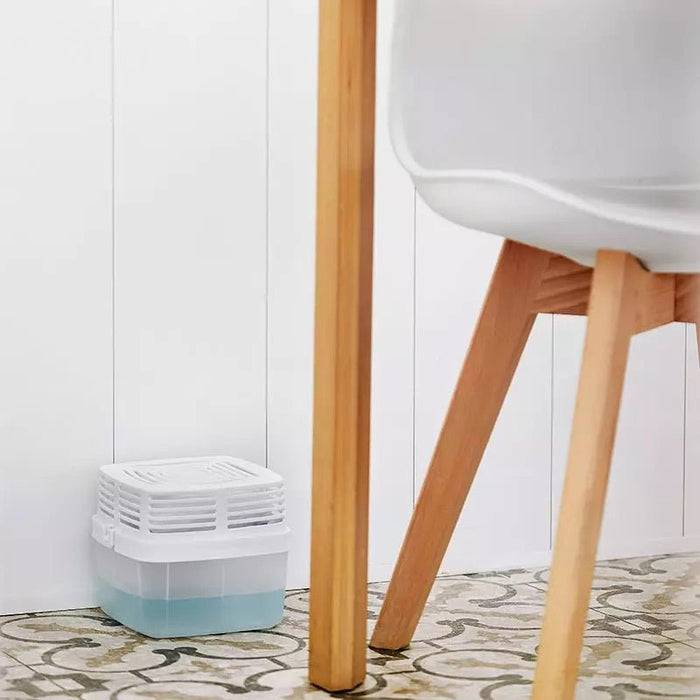 Humydry Premium 15.9 oz Moisture Absorber Device – Refillable Unscented Dehumidifier for Rooms up to 200 sq ft - DR2C - 15.9 oz - 1 Container and 1 Refill - Unscented - 5