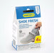 Humydry Shoe Fresh 4 Pack – 100% Natural Charcoal Odor Absorbers for Shoes & Gear, Unscented - DR2R - Unscented - 4 pk - 1