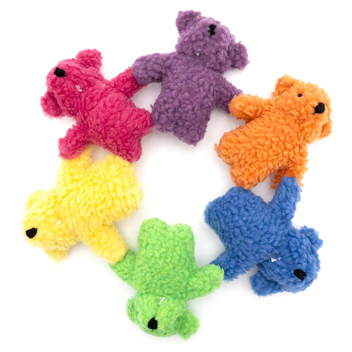 Jeffers Fleecy Bear Plush Squeaker Dog Toys