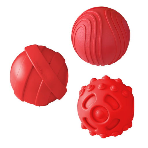 Jeffers Rubber Balls, 3pc, Medium  