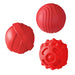Jeffers Rubber Balls, 3pc, Medium  