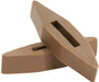 Rubber Rein Stops Pair - Brown  