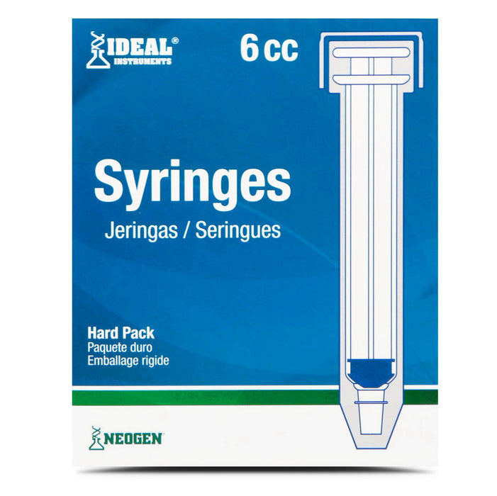 Ideal Luer Slip Syringes, Boxes - CSB2 - 6 mL, 50 Count - 7