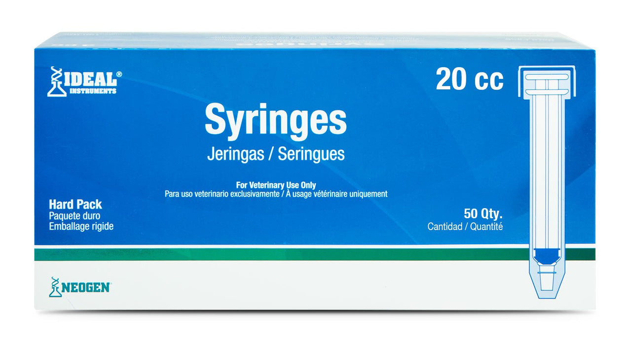 Ideal Luer Slip Syringes, Boxes - CSB4 - 20 mL, 50 Count - 11