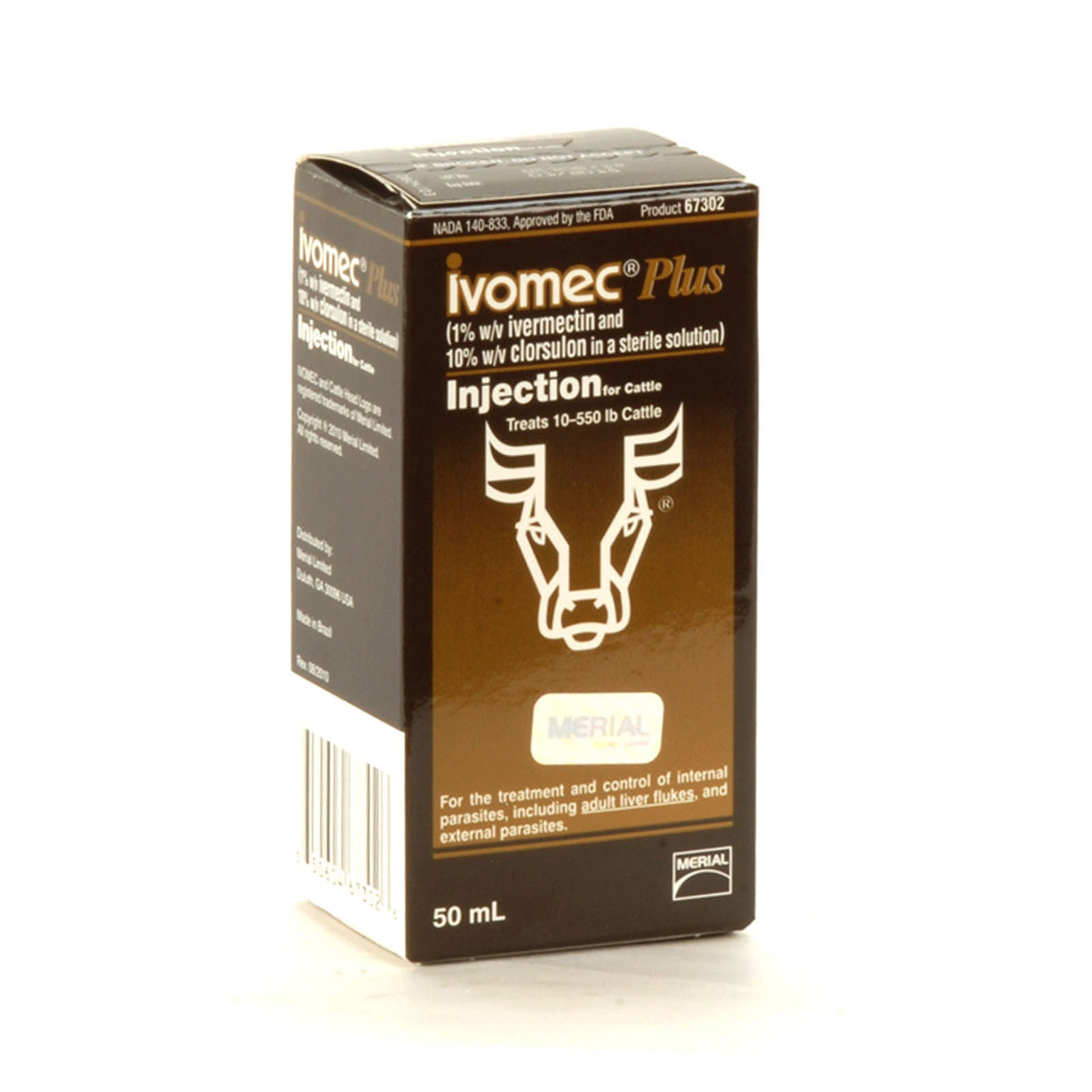 Wormec Injection Ivomec Plus Injectable Wormer for Cattle — Lambert Vet Supplies