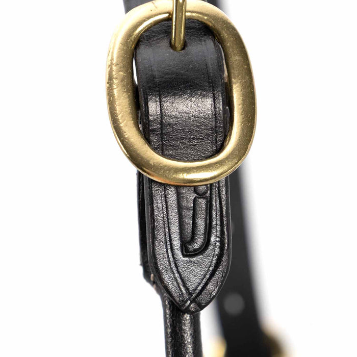 Jeffers Harness Leather Show Halter Color Black