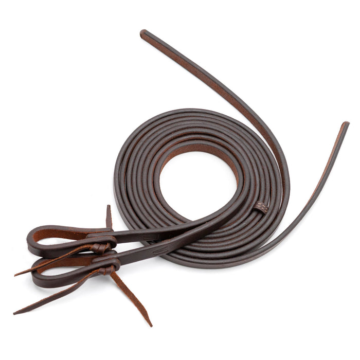 Jeffers LuxeLeather Heavy Oiled Split Reins for Horses