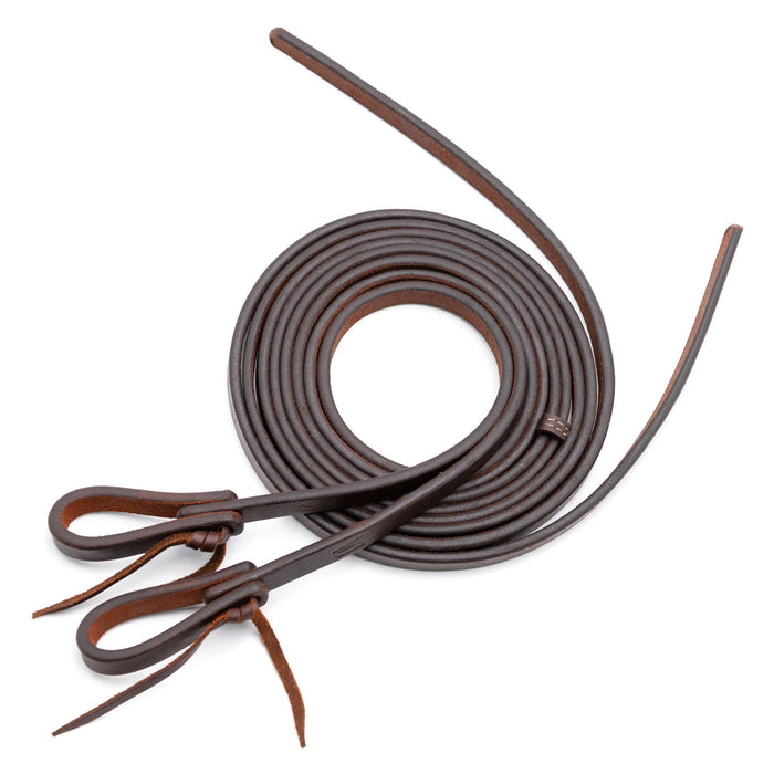 Jeffers LuxeLeather Heavy Oiled Split Reins for Horses